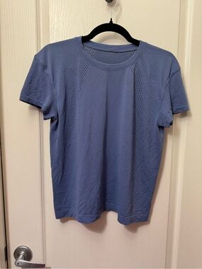 lululemon athletica Short Sleeve Performance Tee - Dusty Blue